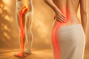 ciática nervio ciático irritado columna lumbar Santiago